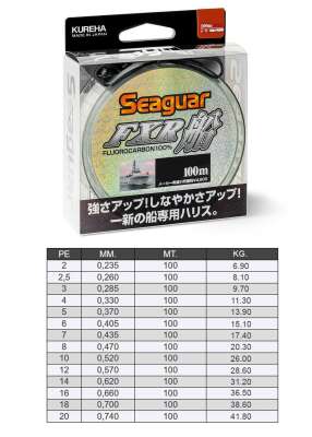 Seaguar FXR Fune %100 Fluoro Carbon Misina 100mt - 2