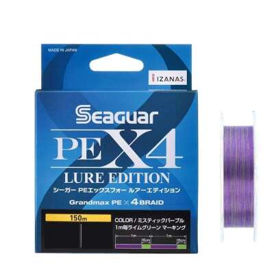Seaguar Lure Edition PE 4 Örgü LRF İp Misina 150mt Multi Color - 1