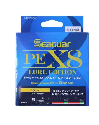 Seaguar Lure Edition PE 8 Örgü Spin İp Misina 150mt Multi Color - 3