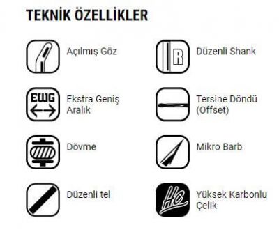 VMC Olta İğnesi 7024NT 10lu - 2