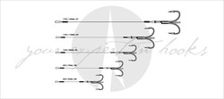 VMC Stinger Üçlü Olta İğnesi Çelik Telli 7554 - Thumbnail