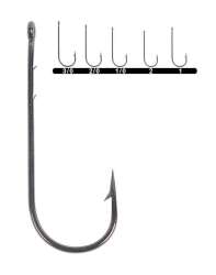 Youvella 1280 Uzun Pala Delikli Lüfer İğnesi 100lü Kutu Black Nikel - Youvella