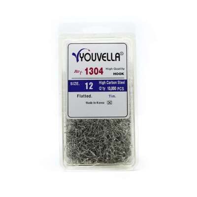 Youvella 1304 Çapari İğnesi Düz 10000li Paket Galvaniz - 2