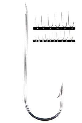 Youvella 1304 Çapari İğnesi Düz 1000li Paket Galvaniz - 1