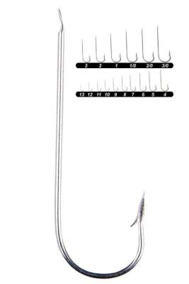 Youvella 1304 Çapari İğnesi Düz 1000li Paket Galvaniz - 2