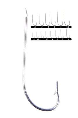 Youvella 1307 Palalı Çapraz Olta İğnesi 1000li Paket Galvaniz - 1