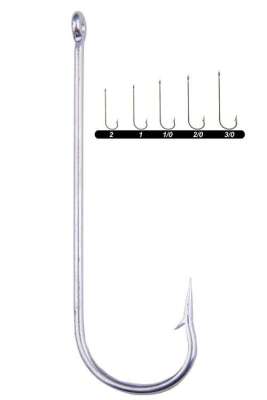 Youvella 1362 Uzun Pala Delikli Lüfer İğnesi 100lü Kutu Galvaniz - 1