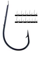 Youvella 1397 Tırnaklı Kısa Pala Çupra İğnesi 100lü Kutu Mavl - 1