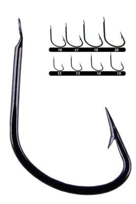 Youvella 1400 Sazan İğnesi Dövme 100lü Kutu Black Nikel - 1