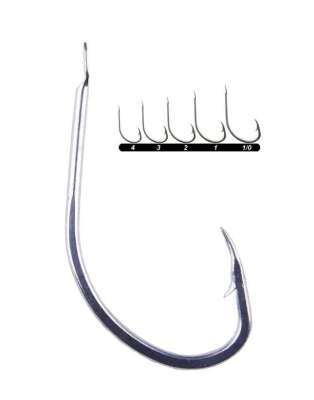 Youvella 1407 Kısa Pala Dövme Papağan Olta İğnesi 100lü Kutu Galvaniz - 2