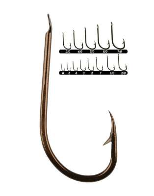 Youvella 1428 Sazan İğnesi Dövme Kalın 100lü Kutu Bronz - 1