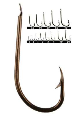 Youvella 1428 Sazan İğnesi Dövme Kalın 100lü Kutu Bronz - 2