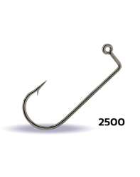 Youvella 2500 Jig Head İğnesi Delikli Uzun 100lü Kutu Nikel - Youvella