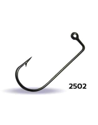 Youvella 2502 Jig Head İğnesi Delikli Uzun 100lü Kutu Black Nikel - 2