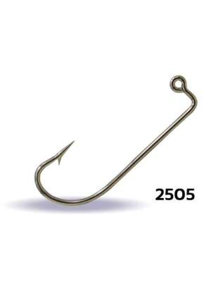 Youvella 2505 Jig Head İğnesi Dövme Delikli Uzun 100lü Kutu Nikel - 3