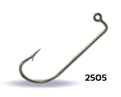 Youvella 2505 Jig Head İğnesi Dövme Delikli Uzun 100lü Kutu Nikel - 2