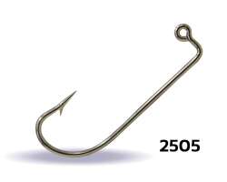 Youvella 2505 Jig Head İğnesi Dövme Delikli Uzun 100lü Kutu Nikel - 1