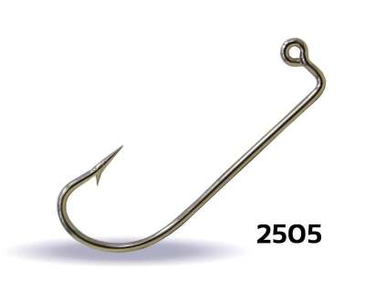 Youvella 2505 Jig Head İğnesi Dövme Delikli Uzun 100lü Kutu Nikel - 1