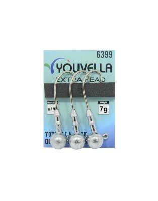 Youvella 6399 Jig Head Extra Head 3/0 İğne 3lü Paket - 4