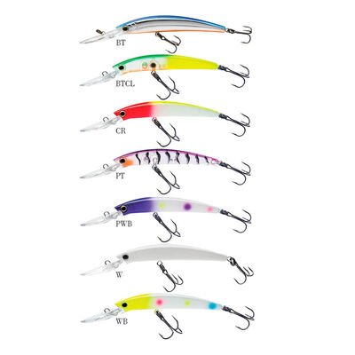 Yozuri Crystal Minnow Deep Diver Walleye Sahte Balığı