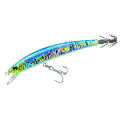 Yozuri Crystal Minnow Egi Sinking Kalamar Sahte Balığı - 1
