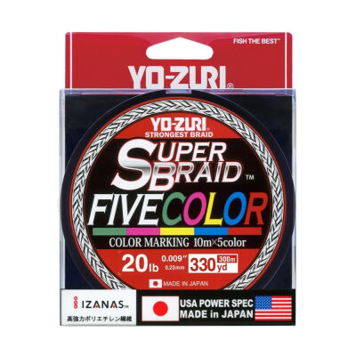 Yozuri Super Braid 5 Color İp Misina - 1