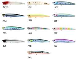 Zipbaits Skinny Pop Floating 130mm Su Üstü Popper 24gr Maket Balık - Zipbaits